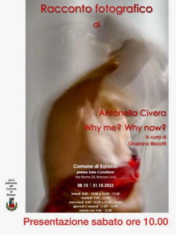 MOSTRA FOTOGRAFICA "WHY ME? WHY NOW?"