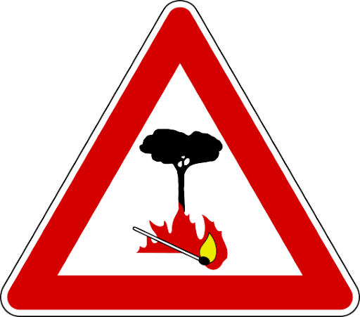 Dichiarazione rischio incendio boschivo